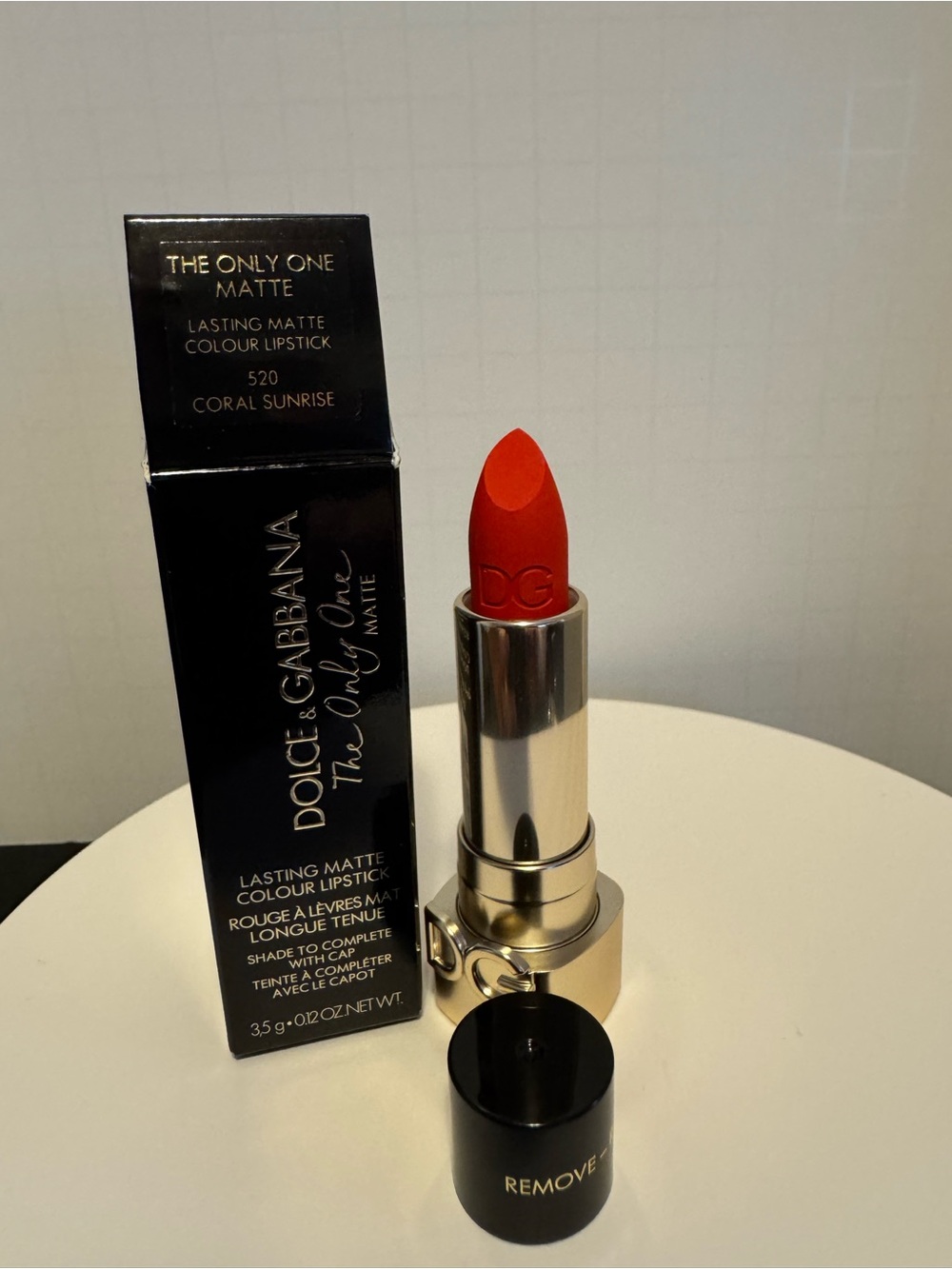 Dolce & Gabbana The Only One Matte Lipstick - Coral Sunrise 520